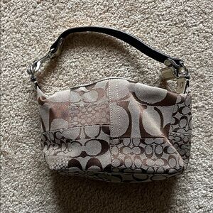 Coach Brown and Tan Women's Bag